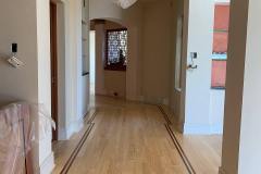 Mollica's Hardwoods Hallway with trim boarder